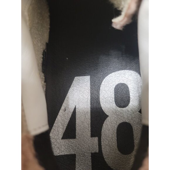 P448 John Yeti Powlamb Faux Shearling Pink Women’s Sneakers Size EU 39 US 8.5 - Picture 7 of 9